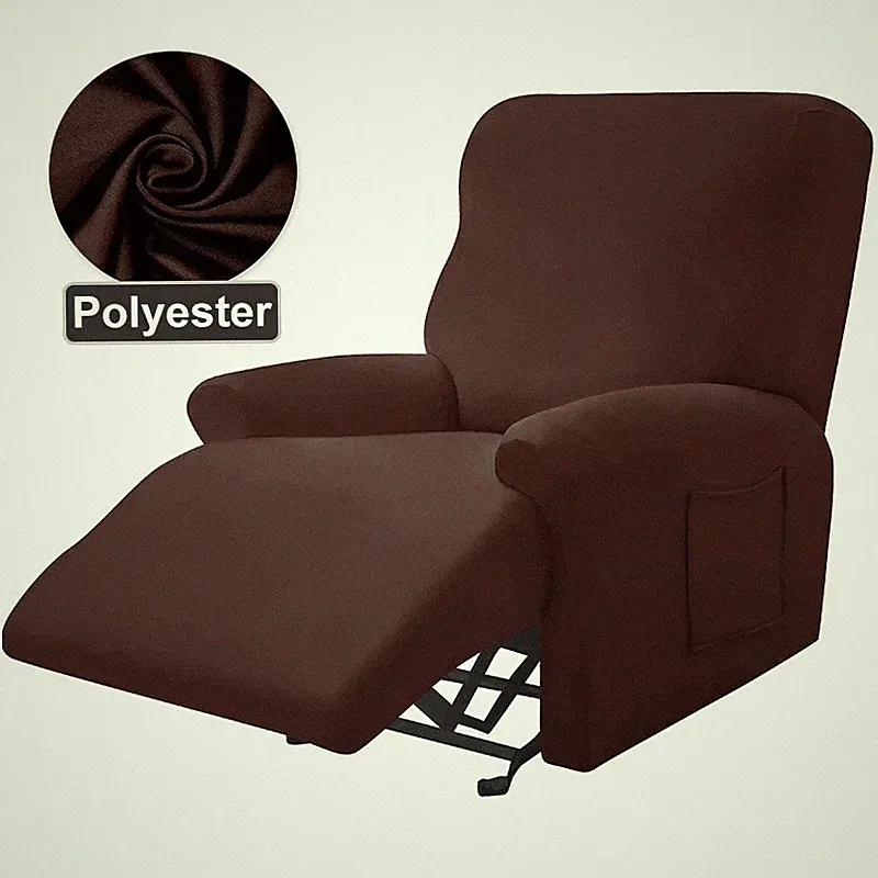 Elasticity Recliner Sofa Cover Elastic 1Seat Sofa Protector Relax Armchair Cover