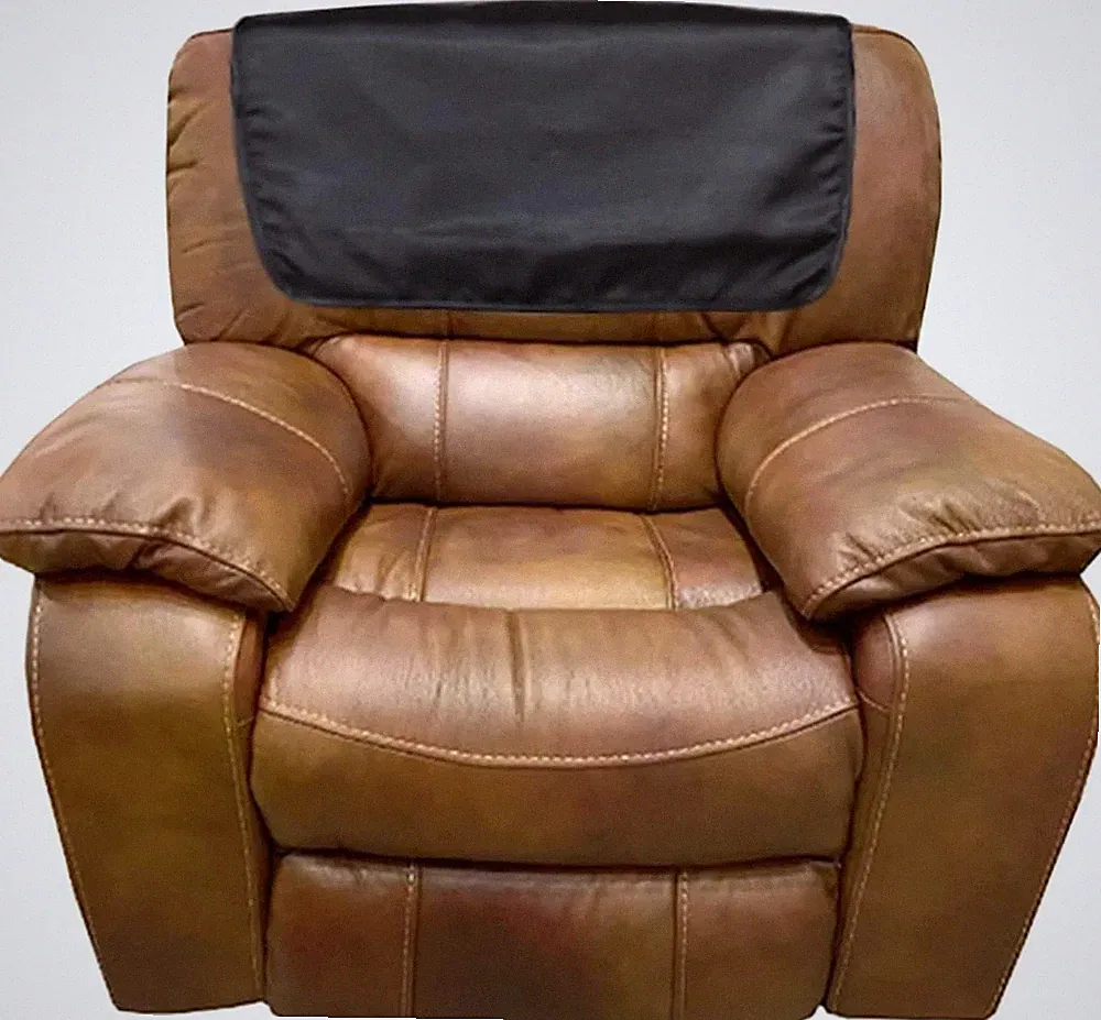 Satin Silk Headrest Cover for Recliner