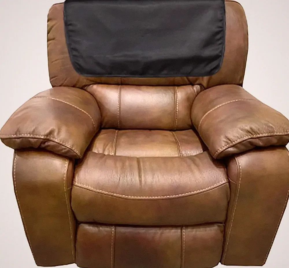Silk Recliner Headrest Protector - Hair Care Satin Fabric